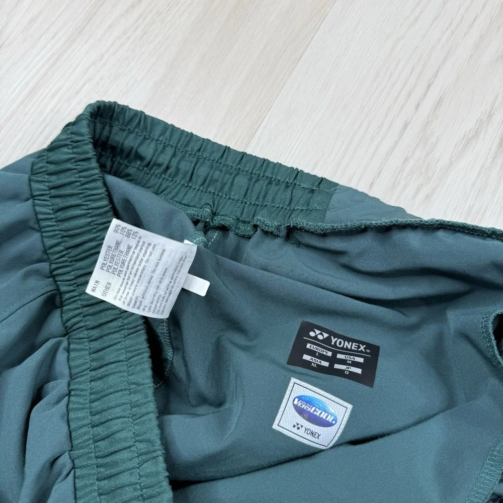 YONEX Badminton Shorts National Uniform Sports Green Very Cool Mens Medium US